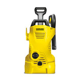Kärcher K2 Telescopic limpiadora de alta presión o hidrolimpiadora Vertical Eléctrico 280 l/h 1400 W Negro, Amarillo