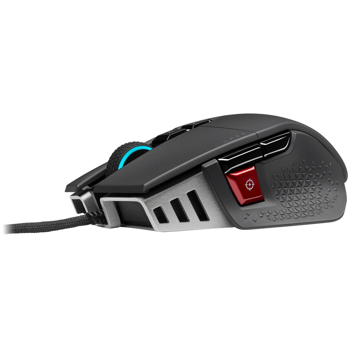 Corsair M65 RGB ULTRA ratón Juego Diestro USB tipo A Óptico 26000 DPI, Negro