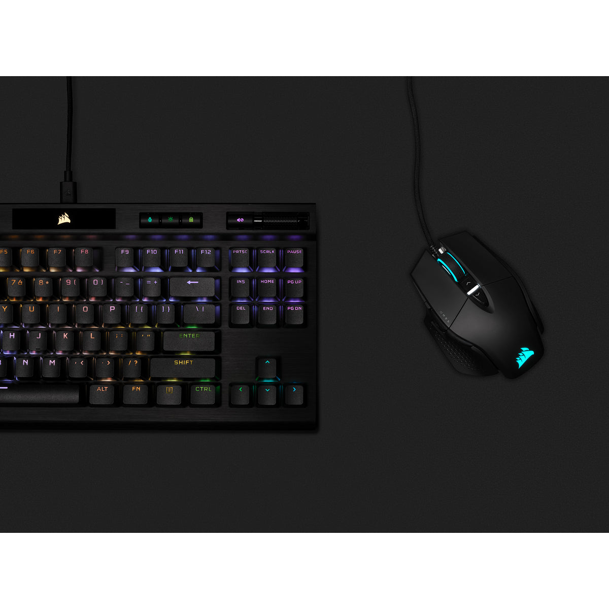 Corsair M65 RGB ULTRA ratón Juego mano derecha USB tipo A Óptico 26000 DPI