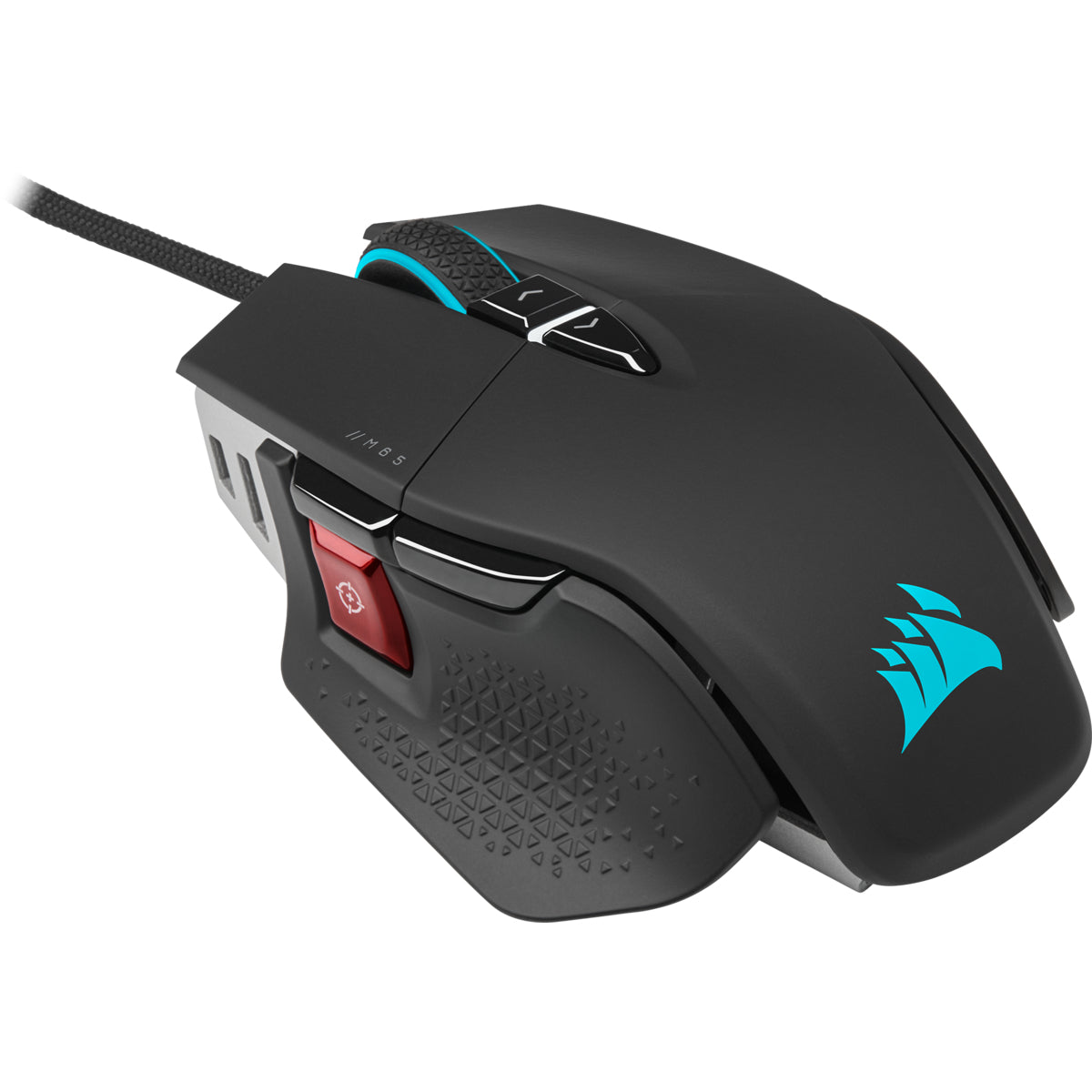 Corsair M65 RGB ULTRA ratón Juego Diestro USB tipo A Óptico 26000 DPI, Negro