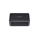 Cudy GS105D dispositivo de redes Gigabit Ethernet (10/100/1000) Negro, Bidireccional completo (Full duplex)