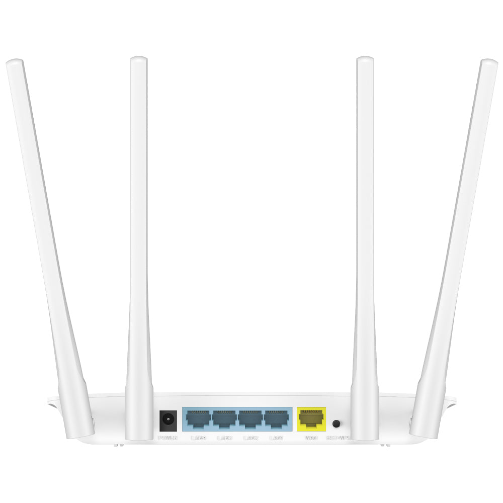 Cudy WR1200 router inalámbrico Ethernet rápido Doble banda (2,4 GHz / 5 GHz) Blanco, Wi-Fi 5 (802.11ac), Router de mesa