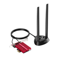 Cudy WE4000 tarjeta de red Interno WLAN / Bluetooth 2400 Mbit/s, Inalámbrico, PCI Express, Wi-Fi 6 (802.11ax)