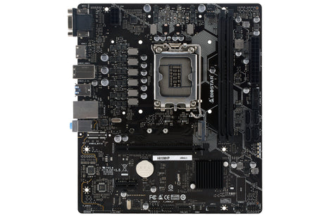 Biostar H610MHP placa base Intel H610 LGA 1700 Micro ATX, Intel® Celeron®, DDR4-SDRAM
