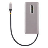 StarTech.com Hub USB C de 4 Puertos, 4 Puertos USB Tipo C, USB 3.1 de 10Gbps - Concentrador Ladrón USB Tipo C con Entreg
