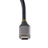 StarTech.com Hub USB C de 4 Puertos, 4 Puertos USB Tipo C, USB 3.1 de 10Gbps - Concentrador Ladrón USB Tipo C con Entreg