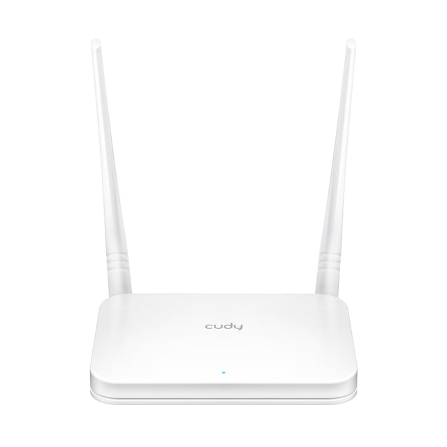Cudy WR300 router inalámbrico Ethernet rápido Banda única (2,4 GHz) Blanco, Wi-Fi 4 (802.11n), Router de mesa