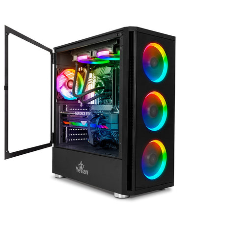 Yeyian Yari X24 Intel® Core™ i7 i7-12700KF 32 GB DDR5-SDRAM 3 TB HDD+SSD NVIDIA GeForce RTX 3070 Ti Windows 11 Home Midi