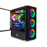 Yeyian Yari X24 Intel® Core™ i7 i7-12700KF 32 GB DDR5-SDRAM 3 TB HDD+SSD NVIDIA GeForce RTX 3070 Ti Windows 11 Home Midi