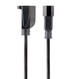 StarTech.com 1415R-3F-POWER-CORD Cable Negro Macho Hembra 1 m