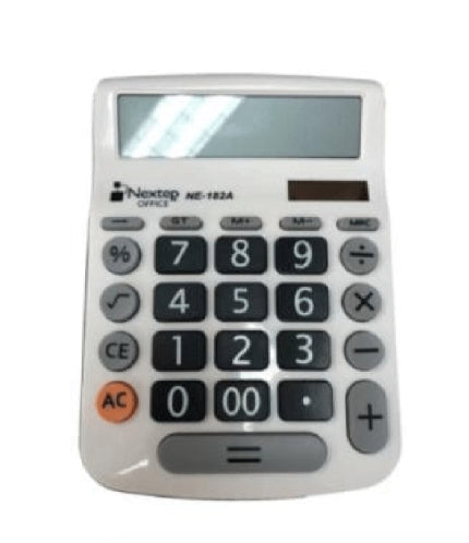 Nextep NE-182A calculadora Escritorio Calculadora básica Negro, Gris