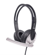 Nextep NE-425C auricular y casco Auriculares Alámbrico Diadema Llamadas/Música Negro, Blanco