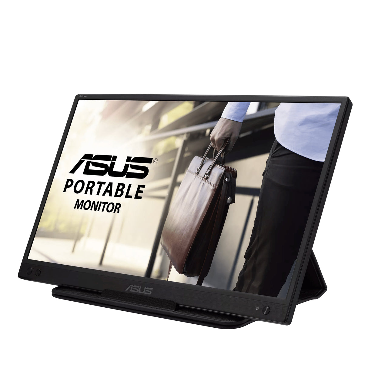 ASUS ZenScreen MB166B monitor de computadora 39.6 cm (15.6") 1920 x 1080 Pixeles Full HD Negro
