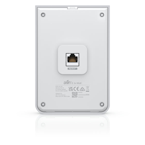 Ubiquiti Unifi 6 In-Wall 4800 Mbit/s Blanco Energía sobre Ethernet (PoE), 2.4 GHz, 5 GHz, WPA