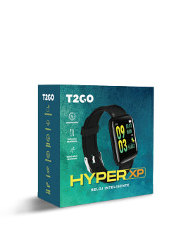 T2GO TG-W84032 reloj inteligente y deportivo 3.66 cm (1.44") IPS 35 mm Digital 128 x 128 Pixeles Pantalla táctil Negro