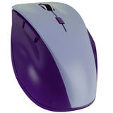 Perfect Choice Thumb ratón Oficina Diestro RF inalámbrico 1600 DPI, Lila, Púrpura