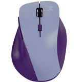 Perfect Choice Thumb ratón Oficina Diestro RF inalámbrico 1600 DPI, Lila, Púrpura