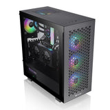 Thermaltake CA-1S3-00M1WN-03 gabinete de computadora Midi Tower Negro, ATX, Micro ATX, Mini-ITX