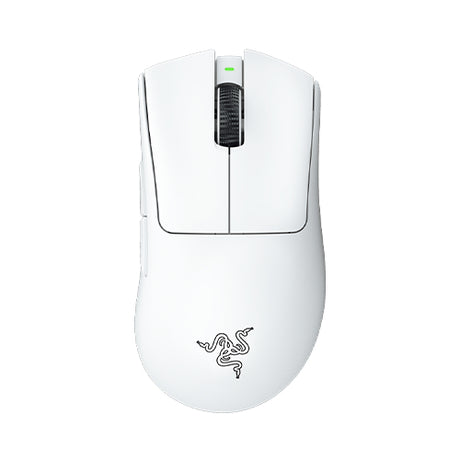 Razer DeathAdder V3 Pro ratón Juego Diestro RF Wireless + USB Type-C Óptico 30000 DPI, Blanco