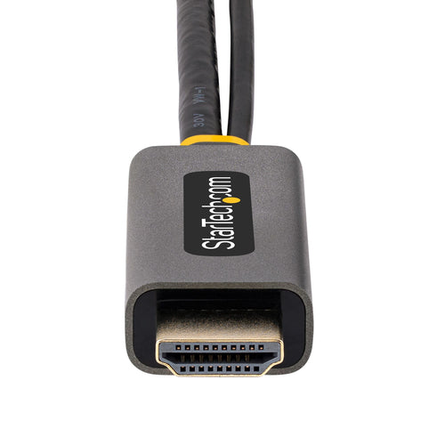 StarTech.com Cable 30cm Adaptador HDMI a DisplayPort - Activo - 4K 60Hz - Conversor HDMI 2.0 a DP 1.2 - HDR - Alimentado