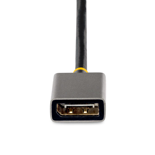 StarTech.com Cable 30cm Adaptador HDMI a DisplayPort - Activo - 4K 60Hz - Conversor HDMI 2.0 a DP 1.2 - HDR - Alimentado