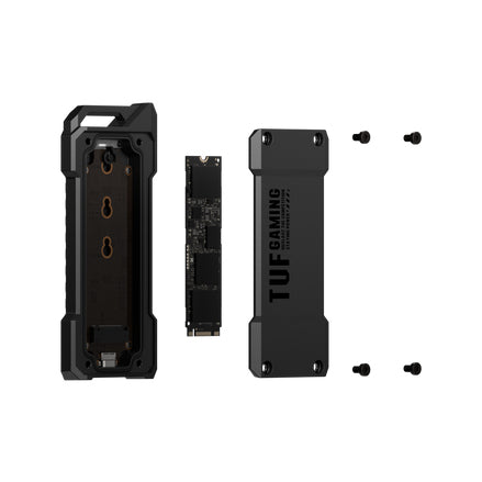 ASUS TUF Gaming A1 cajas para discos duros externos 1 M.2 cm (M.2") M.2, PCI Express, SATA Si