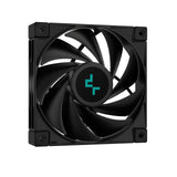 DeepCool AK400 ZERO DARK sistemas de refrigeración para ordenadores Procesador Refrigerador de aire 12 mm 500 RPM