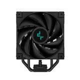 DeepCool AK400 ZERO DARK sistemas de refrigeración para ordenadores Procesador Refrigerador de aire 12 mm 500 RPM