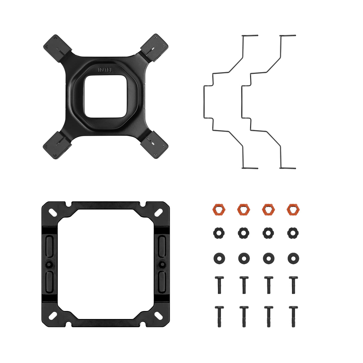 DeepCool AK400 ZERO DARK sistemas de refrigeración para ordenadores Procesador Refrigerador de aire 12 mm 500 RPM