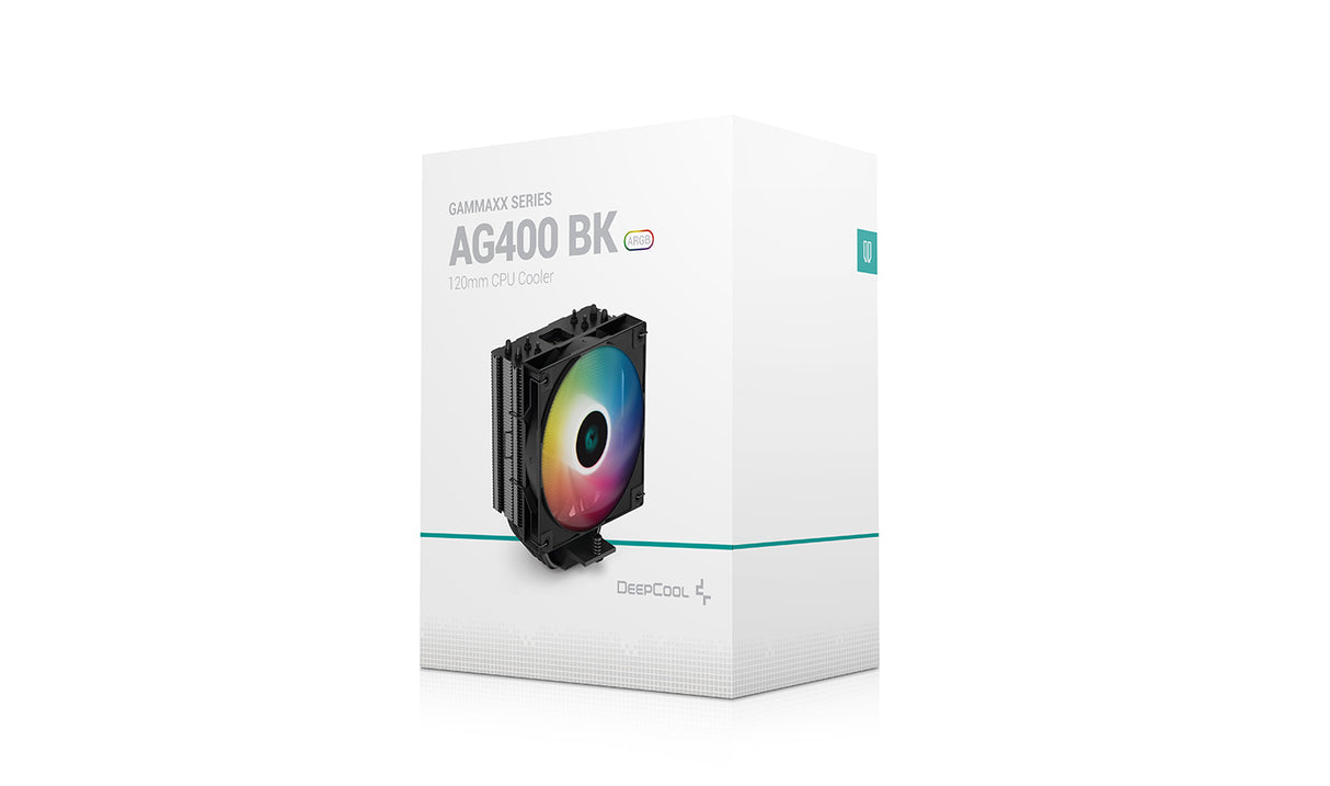 DeepCool AG400 A-RGB sistemas de refrigeración para ordenadores Procesador Refrigerador de aire 12 mm 500 RPM