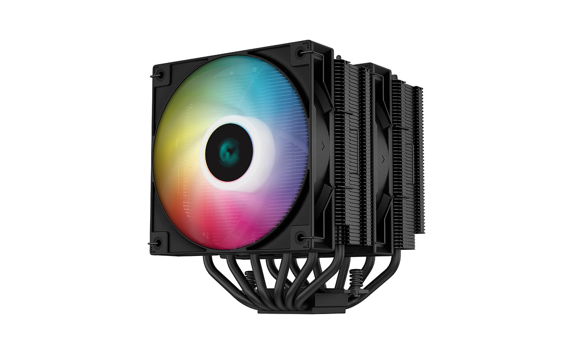 DeepCool AG620 BK ARGB sistemas de refrigeración para ordenadores Procesador Refrigerador de aire 12 mm 300 RPM