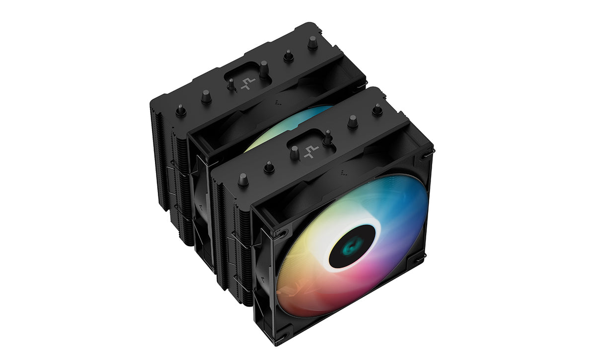 DeepCool AG620 BK ARGB sistemas de refrigeración para ordenadores Procesador Refrigerador de aire 12 mm 300 RPM