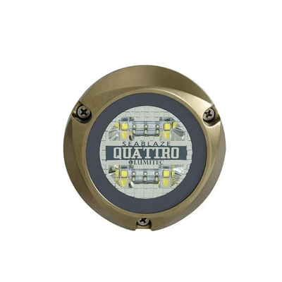 Lumitec Luz LED Subacuática RGBW / 2000 Lúmenes / Bronce Naval 101510