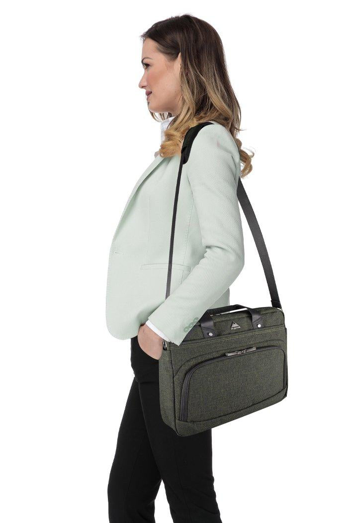 Skypeak TEXM-117GR maletín para laptop 43.2 cm (17") Gris, Tirante para hombro
