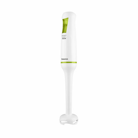 Taurus M91607700 licuadora Batidora de inmersión 500 W Blanco, Función de pulso