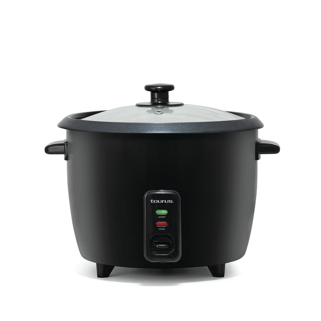 Taurus M96813900 arrocera 1.8 L 700 W Negro, RISE | Arroceras