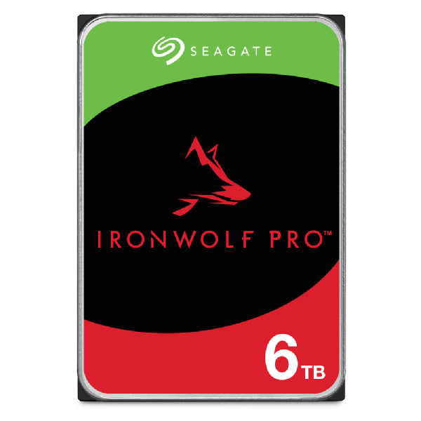 Seagate IronWolf Pro ST6000NT001 discos duros internos 6 GB 7200 RPM 256 MB 3.5 cm (3.5")
