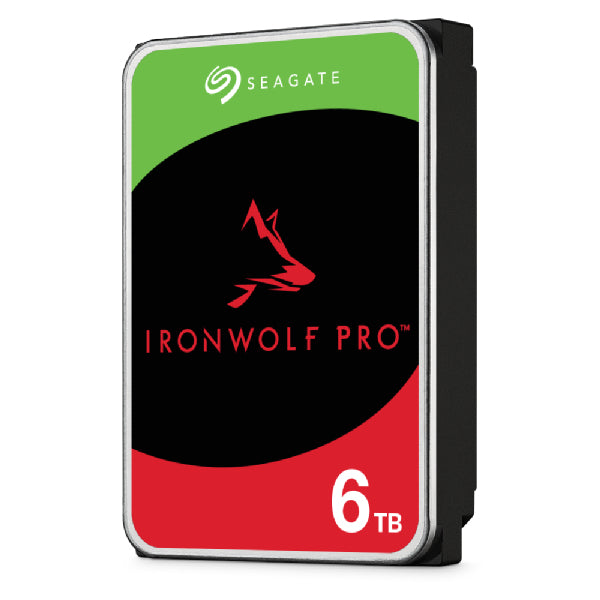 Seagate IronWolf Pro ST6000NT001 discos duros internos 6 GB 7200 RPM 256 MB 3.5 cm (3.5")