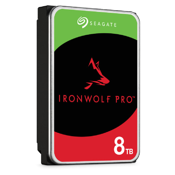 Seagate IronWolf Pro ST8000NT001 disco duro interno 8 TB 7200 RPM 256 MB 3.5" Serial ATA III