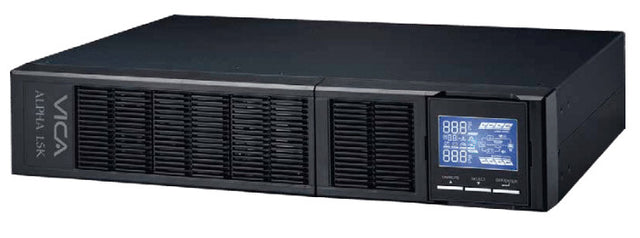 Vica ALPHA 1.5K sistema de alimentación ininterrumpida (UPS) Doble conversión (en línea) 1,5 kVA 1500 W 8 salidas AC