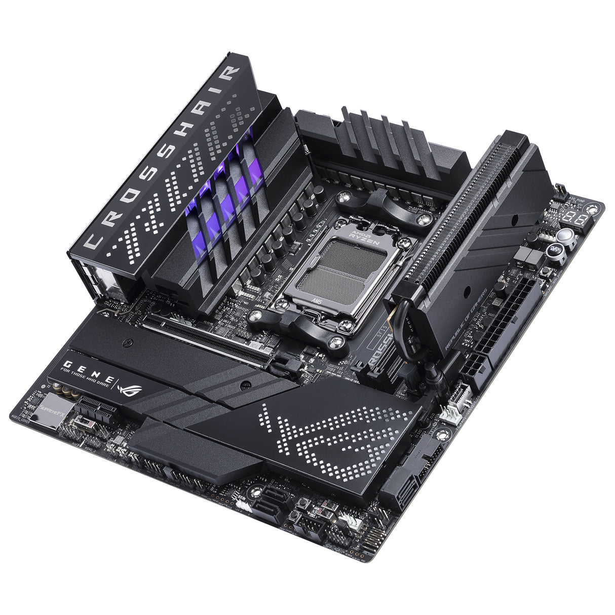 ASUS ROG CROSSHAIR X670E GENE placas base AMD Zócalo AM5 Zócalo AM5 DDR5-SDRAM