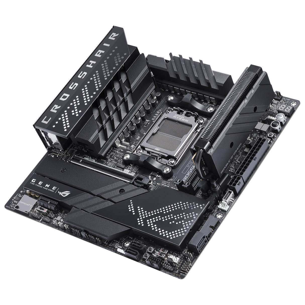ASUS ROG CROSSHAIR X670E GENE placas base AMD Zócalo AM5 Zócalo AM5 DDR5-SDRAM