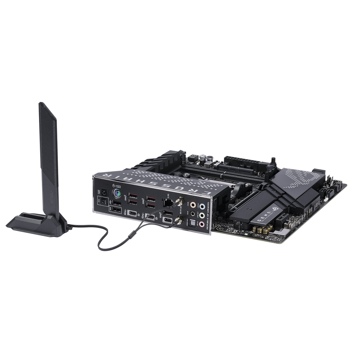 ASUS ROG CROSSHAIR X670E GENE placas base AMD Zócalo AM5 Zócalo AM5 DDR5-SDRAM