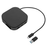 Targus DOCK116GLZ base para laptop o replicador de puertos Alámbrico USB 3.2 Gen 2 (3.1 Gen 2) Type-C Negro, 10 Gbit/s