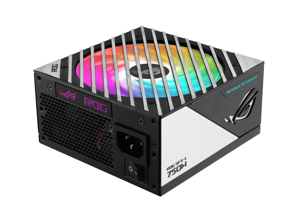 ASUS ROG Loki SFX-L 750W Platinum unidad de fuente de alimentación 20+4 pin ATX Negro, Plata