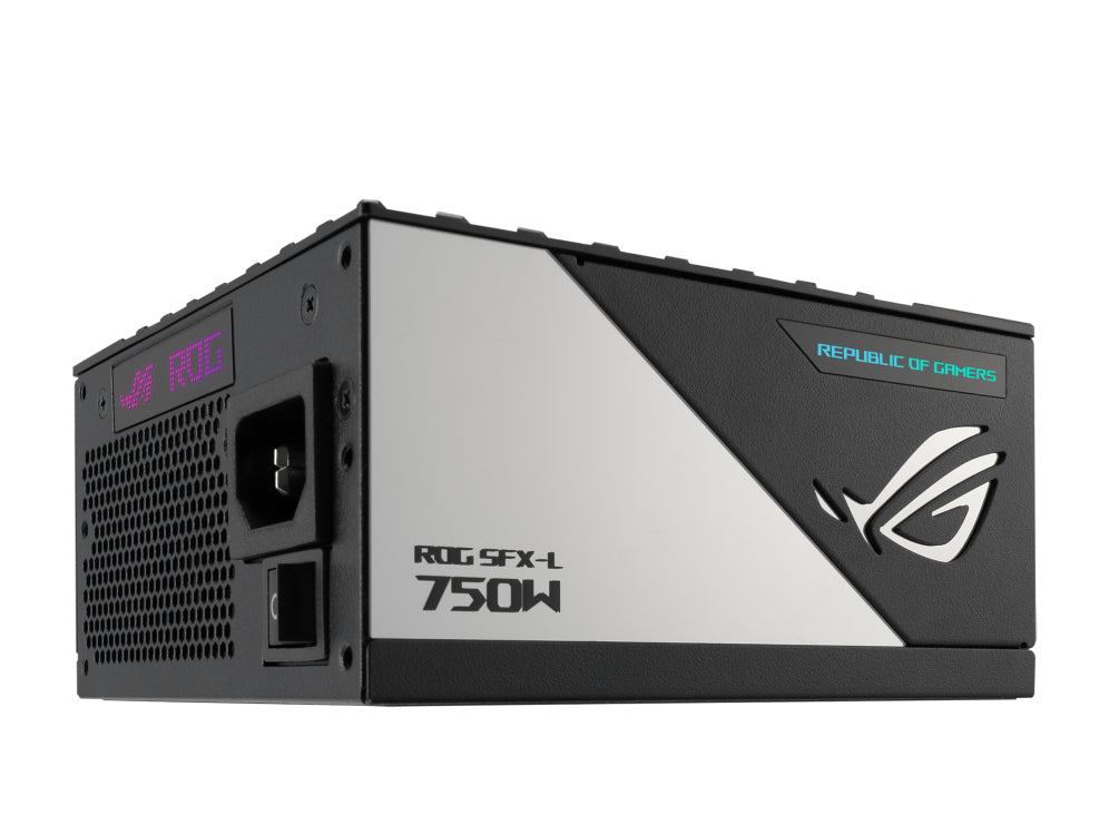 ASUS ROG Loki SFX-L 750W Platinum unidad de fuente de alimentación 20+4 pin ATX Negro, Plata