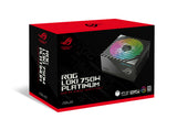 ASUS ROG Loki SFX-L 750W Platinum unidad de fuente de alimentación 20+4 pin ATX Negro, Plata