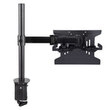 StarTech.com Soporte de Montaje para Portátil - Soporte VESA de Monitor de 34 Pulgadas (8kg) o Bandeja VESA Articulada para Portátil (4,5kg) - Montaje en Grommet/Mordaza Laptop Negro Plástico, Acero 33 cm (13") 86,4 cm (34")
