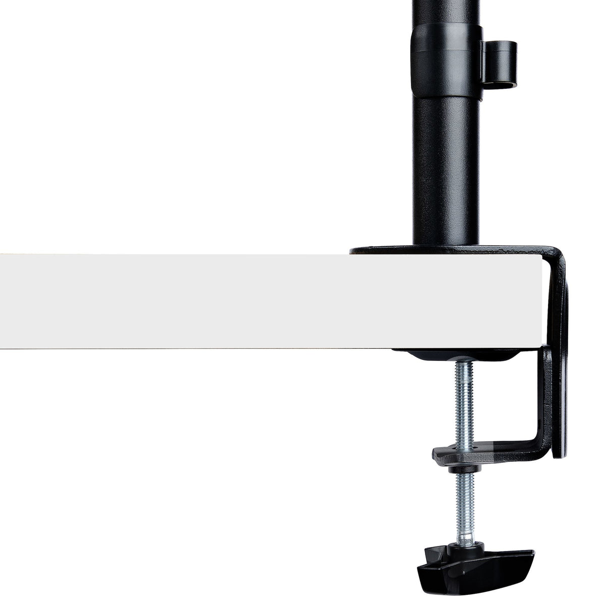 StarTech.com Soporte de Montaje para Portátil - Soporte VESA de Monitor de 34 Pulgadas (8kg) o Bandeja VESA Articulada para Portátil (4,5kg) - Montaje en Grommet/Mordaza Laptop Negro Plástico, Acero 33 cm (13") 86,4 cm (34")
