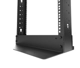 Nexxt Solutions - Rack marco abierto - 2 postes - instalable en el suelo - RAL 9005, negro barniz - 25U - 19"